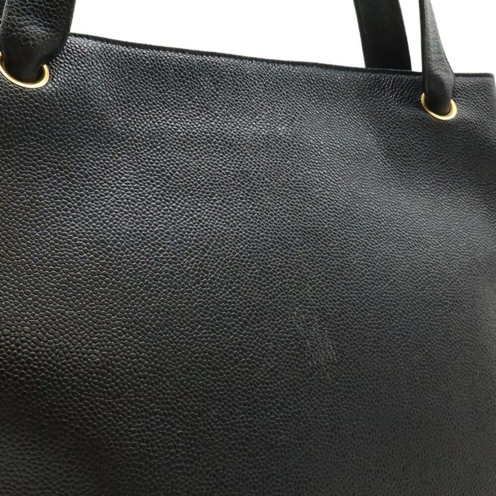 Chanel Caviar Skin Coco Mark Tote Bag - Picture 8 of 9